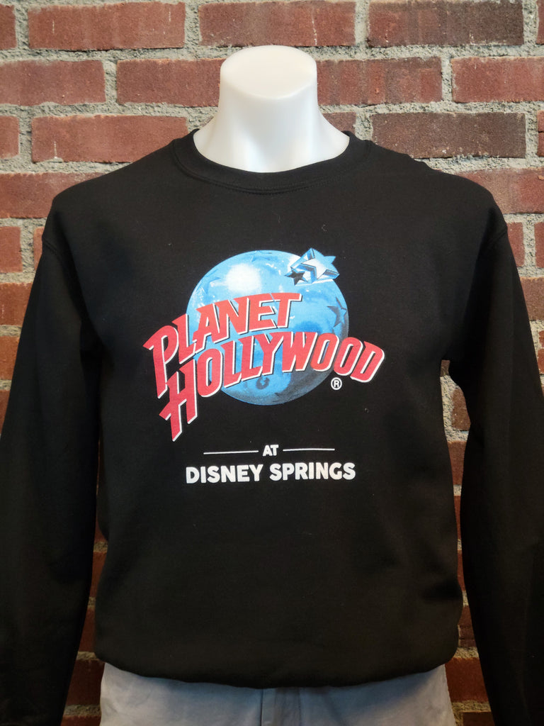 Disney Springs Black Classic Sweatshirt