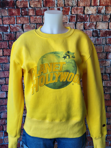 Classic Yellow Crew Sweatshirt